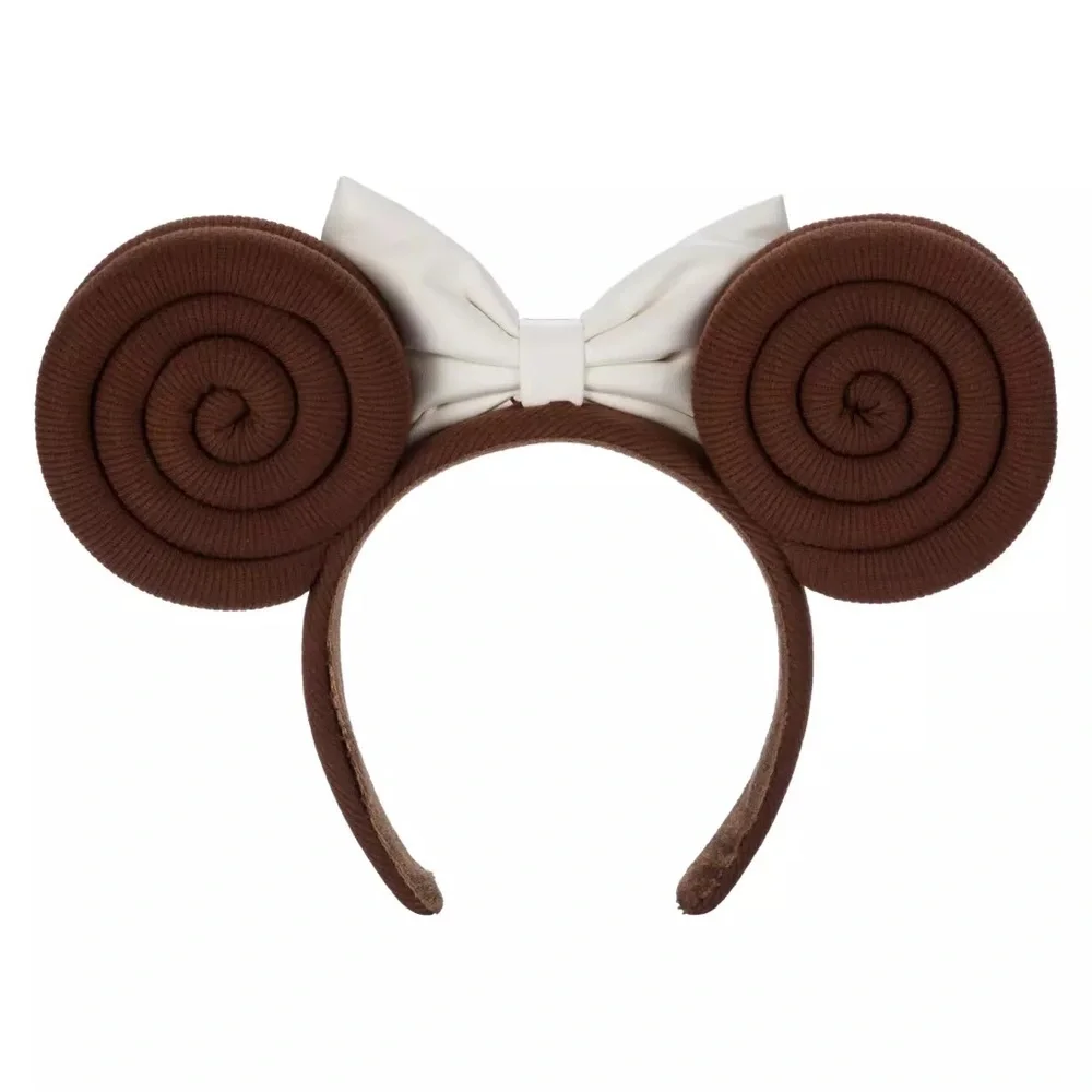 NWT Disneyland Star Wars Princess Leia Ear Headband for Adults Disney World